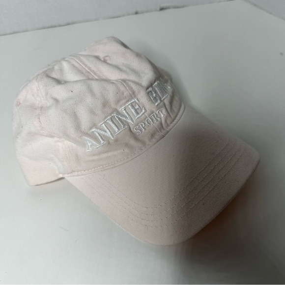 Anine Bing Light Pink Jeremy Baseball Hat - Picture 4 of 8